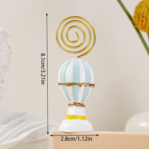 Nuovo arrivo-aria calda nuvole bianche palloncino portacarte festa decorazione tavolo bomboniere - Product Image 3