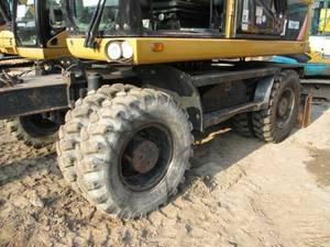 รถขุด M313D ล้อยางรถมือสองเครื่องยนต์2019รุ่นคัมมินส์1.2เมตรถังคาวาซากิแบริ่งและปั๊มเกียร์ - Product Image 3