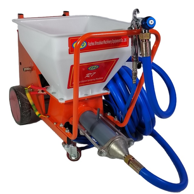 R7 Wall Mortar Cement Spray Plastering Machine for Wall  Electric Paint Plaster Machine Cement Spray Machines