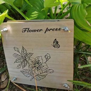 Custom Pressing Leaf Wooden <strong>Flower</strong> <strong>Press</strong> <strong>Kit</strong> for DIY Art Handcraft - Product Image 3