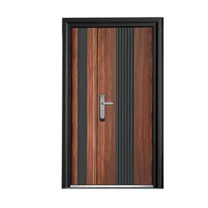 Turkey Armored Courtyard Door Steel Security Plywood Flush Door