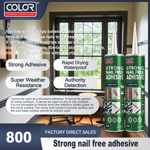 Trung Quốc Nhà Máy bán hàng trực tiếp giá tốt nhất chất lượng tốt 800 Nail miễn phí chất bịt kín mẫu miễn phí để bạn tham khảo - Product Image 5