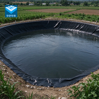 Matériau de géomembrane OBOR pour les étangs à poissons et crevettes en Oman