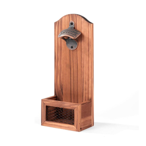 In <span class=keywords><strong>legno</strong></span> Vintage <span class=keywords><strong>a</strong></span> parete barile <span class=keywords><strong>di</strong></span> birra barile apribottiglie con tappo collettore regalo ideale per gli uomini - Product Image 1