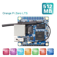 Orange Pi Zero LTS 512MB H3 Quad-Core, Komputer Papan Tunggal Terbuka, Jalankan Android 4.4, Ubuntu, Debian Image