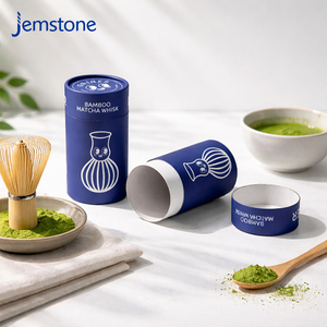 Printed Eco-friendly <b>Spice</b> Salt Matcha Powder Whisk Cardboard Tube Cylinder <b>Packaging</b> Food Grade Herbal Tea Paper Tube <b>Packaging</b> - Product Image 6