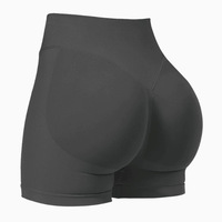 Shorts de compression sans couture en polyamide taille haute pour femme, effet galbant fessier, confort de course assuré, disponibles du S au XL