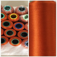 Wholesale Mulberry Raw Silk Yarn 120nm/2 Stock Supply Custom Yarn Dyed 100% Spun Silk Yarn