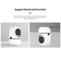 1080p AI pelacakan otomatis Mini nirkabel IP CCTV kamera keamanan jaringan Wifi Webcam CMOS pencitraan Sensor Cloud opsi penyimpanan Data
