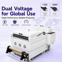 Imprimante DTF Epson 4 têtes de qualité commerciale, format large 60 cm I3200 automatique avec secoueur de poudre, neuve A1, garantie 1 an