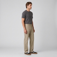 Celana Chino Pria Straight Fit Kasual Pinggang Sedang Depan Rata Ringan untuk Pemakaian Sehari-hari  Logo Custom Tersedia
