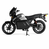 Moto électrique avec batterie interchangeable 72V 30Ah 45Ah 58Ah, vitesse maximale de 85 km/h, transmission par chaîne à entraînement central