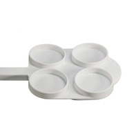 Bâtonnet de test de mastite en plastique pour vaches, plateau de test de lait 4 quarts pour l'équipement d'élevage laitier