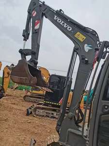 Mini pelleteuse d'occasion VOLVO EC60BLC 6 tonnes VOLVO EC55B EC60C EC60D EC130W EC140 en stock à vendre à Shanghai - Product Image 4