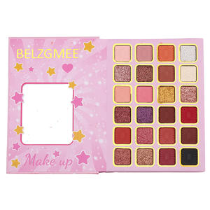 Palette de fards à paupières en forme de livre de 78 couleurs en gros avec des fards à paupières nacrés mats et un illuminateur multifonctionnel, la meilleure palette de fards à paupières - Product Image 2