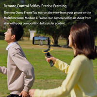 Osmo Mobile 8P Creator Combo : Stabilisateur portable pour smartphone avec support magnétique et suivi IA pour contenu mobile