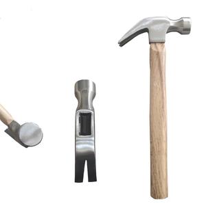 NSMETC 2024 Haute qualité 16oz 8oz 24oz <span class=keywords><strong>Marteau</strong></span> à griffes <span class=keywords><strong>américain</strong></span> Manche en bois pour <span class=keywords><strong>charpentier</strong></span> avec outil multifonctionnel - Product Image 3