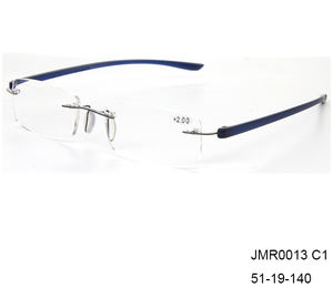 JMR0013 Vente en gros de montures de lunettes de <span class=keywords><strong>lecture</strong></span> légères en métal sans monture, design allemand, unisexe, <span class=keywords><strong>pour</strong></span> les lecteurs - Product Image 4