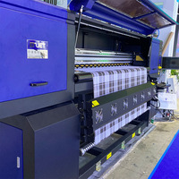 Mesin Cetak Digital 4 Printhead 1900 mm untuk Kain dan Kertas, Printer Digital Harga Murah untuk Cetak Spanduk