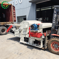 Broyeur de palettes en bois industriel avec déchiqueteuse de bois usagé 5-7t/h, système automatique de retrait des clous pour la production de biocarburant