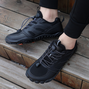 Zapatos de senderismo descalzos deportivos para <span class=keywords><strong>mujer</strong></span> con logotipo personalizado de fábrica, zapatos de senderismo para hombre, caja de punta ancha transpirable para <span class=keywords><strong>verano</strong></span> - Product Image 6