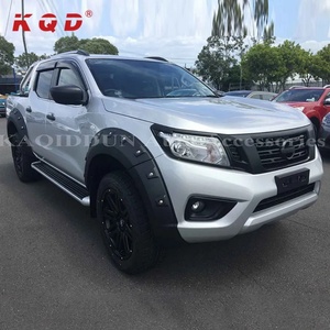 Accessoires 4x4 très demandés : Élargisseurs d'ailes ABS noirs pour Nissan Navara NP300, lot de 4, finition noir mat fiable - Product Image 4