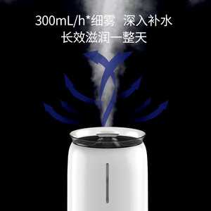 New 8L Floor Standing <b>Humidifier</b> With Electrolysis Sterilization For Home Bedroom Use High Mist Output 10-20 - Product Image 4