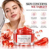 Sérum Gel Éclaircissant Anti-Taches et Unifiant le Teint à l'Astaxanthine, Acide Tranexamique et Niacinamide – Gel Visage Antioxydant pour une Peau Éclatante