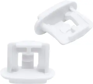 WD12X10304 Dishwasher Top Rack Slide End Cap- Stop Clip Fit For G-E Hot-point Dishwashers - Replaces