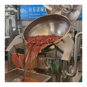 Stainless Steel Eggs Cooking Mixer Pot Cooking Mixer Machine Chili Sauce Jacketed Kettle With Agitator For Fruit Jam