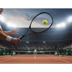 Raqueta de Tenis Intop Ultraligera de 40-55 LBS, Fabricada en Carbono Negro y Aleación de Aluminio, con un Peso de 305g, Equilibrio de 315mm y Longitud de 690mm - Product Image 5