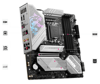 Tarjeta Madre para Juegos MPG B760M EDGE TI WIFI, LGA 1700, 4xDDR5 UDIMM, Compatible con Procesadores de 14ª/13ª Generación, 256GB