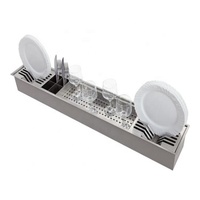 Évier de cuisine mini élégant et simple à double bac en acier inoxydable SUS304 – Offre Spéciale