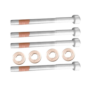 Pernos de inyector de combustible Mercedes con arandelas A0009902907, cabeza de champiñón, acero clase 10.9 12.9, rosca UNF - Product Image 3