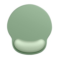 Tapis de souris en silicone dégradé de style simple avec repose-poignet Support de poignet d'ordinateur de style dessin animé pour une utilisation au bureau