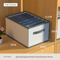 Boîte de rangement pliable carrée moderne en aluminium et tissu non tissé PP, durable, pour vêtements de chambre, grande capacité 10-20L