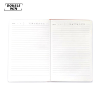 2026 2027 Logotipo personalizado Imán Hebilla Cuero Tapa dura A5 Agenda Diario Cuaderno