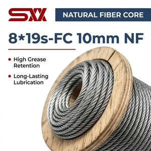 Câble de traction d'ascenseur 8x19S-FC NF à fonctionnement silencieux, âme en fibre naturelle pour un fonctionnement fluide des ascenseurs résidentiels et de villas - En stock - Product Image 1