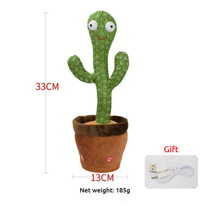 Unisex Cactus Dance Song Plush for Boys and Girls Educational Toys for ...
