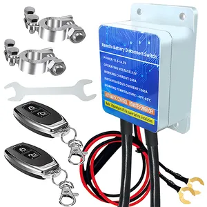 12V 500A Remote Battery Disconnect Switch with Quick Power Kill