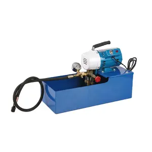 DSY-25E sıhhi tesisat aracı su elektrikli hidrostatik elektrik hidro boru test tezgahı yüksek basınç testi pompası