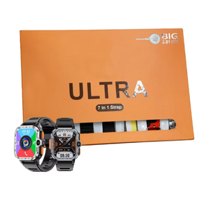 <span class=keywords><strong>Reloj</strong></span> Inteligente Deportivo <span class=keywords><strong>7</strong></span> en 1 con Múltiples Correas, Pantalla IPS de 2.01 Pulgadas, Llamadas Bluetooth y Múltiples Idiomas - Product Image 4