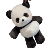 Peluche Panda Mignon, Coussin Panda, Poupée Dormante, Cadeau Unisexe, Polyester Coton PP, 31cm-50cm, 14 ans et plus