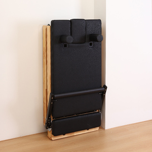 ピラティス折りたたみ式リフォーマーセット バランスのとれたプロ仕様ヨガフィットネス木製ピラティスベッド器具 ホームワークアウト多機能ボディ - Product Image 4