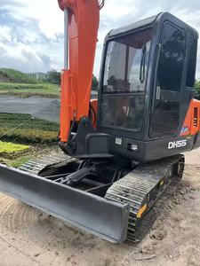 Used Excavator Doosan DH55 High Performance Original 5.5Tons Excavator with Powerful Engine Including <b>Pump</b> for Landscaping - Product Image 2