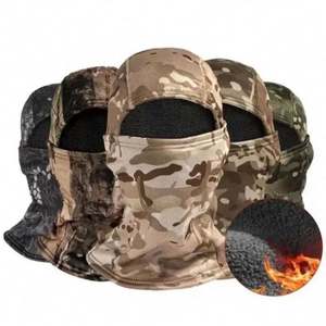 I-0091 Cagoule intégrale doublée polaire, camouflage, pour la chasse, le motocross, le cyclisme, la pêche et l'usage quotidien, sous-casque - Product Image 6