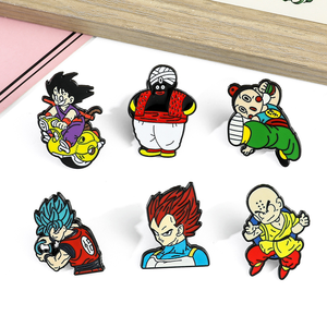 Épingles en émail de dessins animés japonais Hayao Miyazaki pour cadeaux d'entreprise, vêtements, chapeaux, badges métalliques décoratifs - Product Image 1