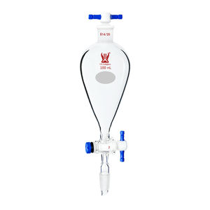 Funil de Separação Squibb em Vidro Borossilicato Resistente a Ácidos com Junta Interna e Haste Inferior - Product Image 1