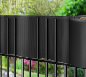 Yitex Écran de confidentialité Motif personnalisé Tissu Jardin <span class=keywords><strong>Ombre</strong></span> Protection PVC Clôture de sécurité Portes - Product Image 1