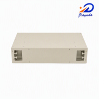 Panel de Conexión de Fibra Óptica ODF de 24 Puertos OEM ODM, Caja Vacía para Montaje en Rack 2U, Acero Resistente de 1.2mm, Compatible con LC SC ST FC, Personalizable